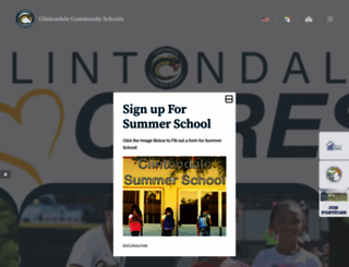 clintondaleschools.net screenshot