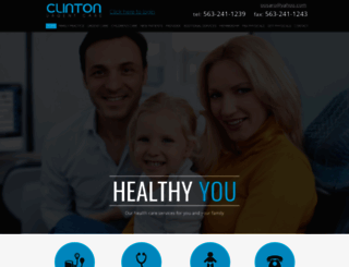 clintoniaurgentcare.com screenshot