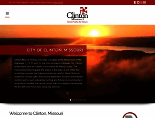 clintonmo.com screenshot