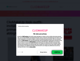 cliomakeup.com screenshot