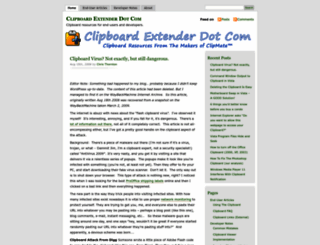 clipboardextender.com screenshot