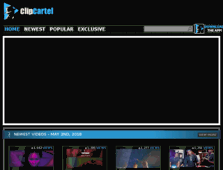 clipcartel.com screenshot