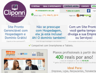 cliponn.com.br screenshot