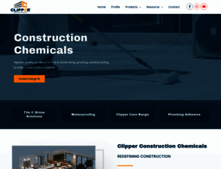 clipperchemicals.com screenshot