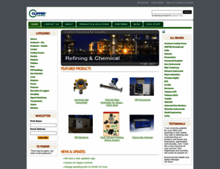 clippercontrols.com screenshot