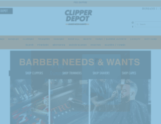 clipperdepot.com screenshot