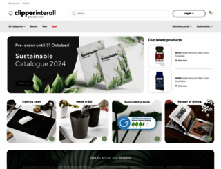 clippergifts.com screenshot