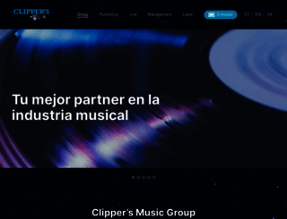 clippersmusic.org screenshot