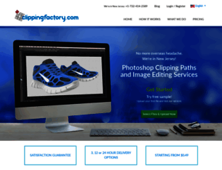 clippingfactory.com screenshot