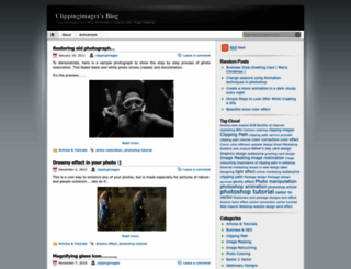 clippingimages.wordpress.com screenshot