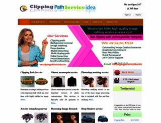 clippingpathserviceidea.com screenshot