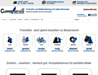 clippingservice24.com screenshot