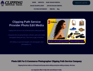 clippingserviceindia.com screenshot