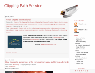 clippingservices.wordpress.com screenshot