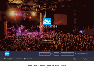 cliquecities.com screenshot