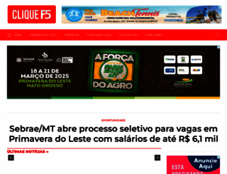 cliquef5.com.br screenshot
