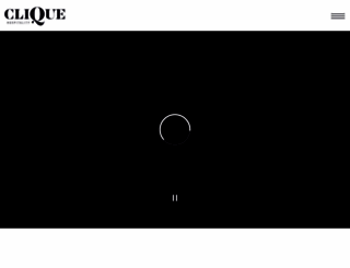 cliquehospitality.com screenshot