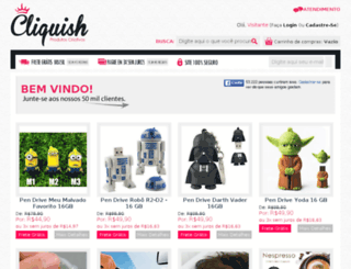 cliquish.com.br screenshot