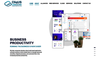 cliqusglobal.com screenshot