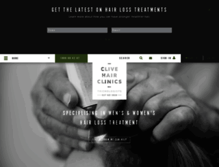 cliveclinics.com.au screenshot