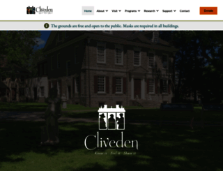 cliveden.org screenshot