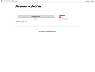 cliveowen-celebfan.blogspot.com screenshot