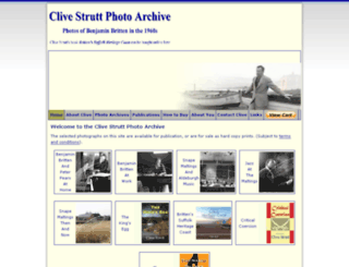 clivestrutt.com screenshot