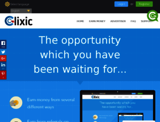 clixic.com screenshot