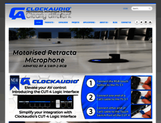 clockaudio.com screenshot