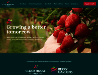 clockhousefarm.co.uk screenshot