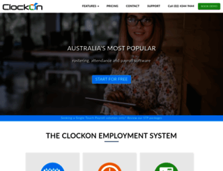 clockon.com screenshot