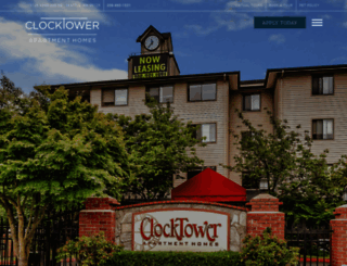 clocktower-apartments.com screenshot