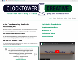 clocktowercreative.co.uk screenshot