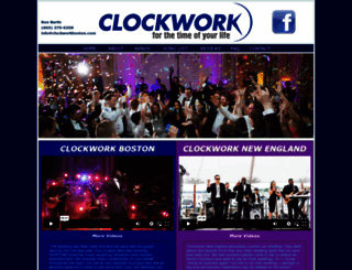 clockworkboston.com screenshot