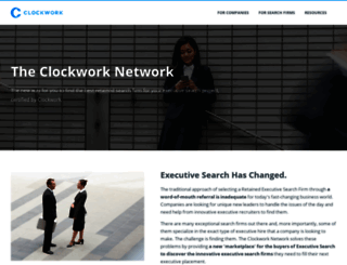 clockworknetwork.com screenshot