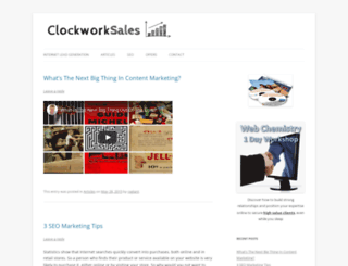 clockworksales.co.uk screenshot