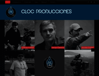 clocproducciones.com screenshot