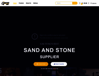 cloetesand.co.za screenshot