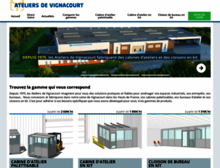 cloisons-kit.com screenshot
