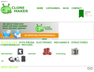 clonemaker3d.com screenshot