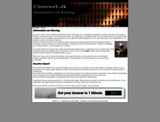 cloneweb.dk screenshot