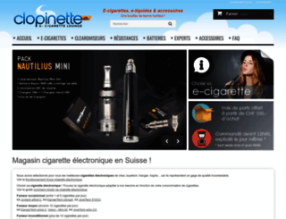 clopinette.ch screenshot