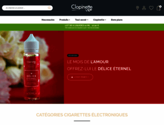 clopinette.com screenshot