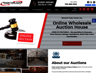 closeout-auction.com screenshot