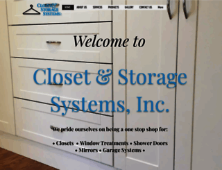 closetandstoragesys.com screenshot