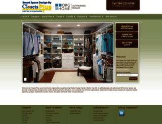 closetsplus.net screenshot