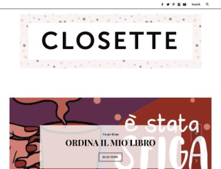 closette.it screenshot
