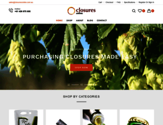 closuresonline.com.au screenshot