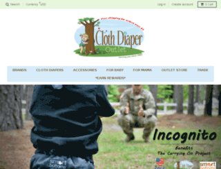 clothdiaperoutlet.com screenshot