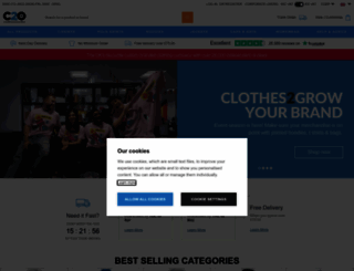clothes2order.com screenshot
